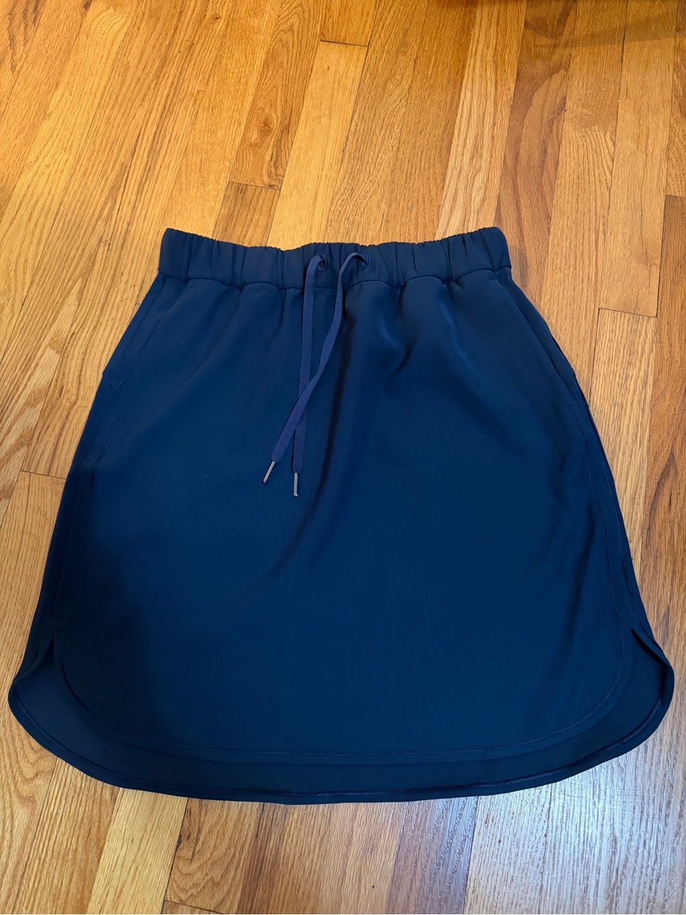 lululemon athletica Navy Drawcord Skater Skirt